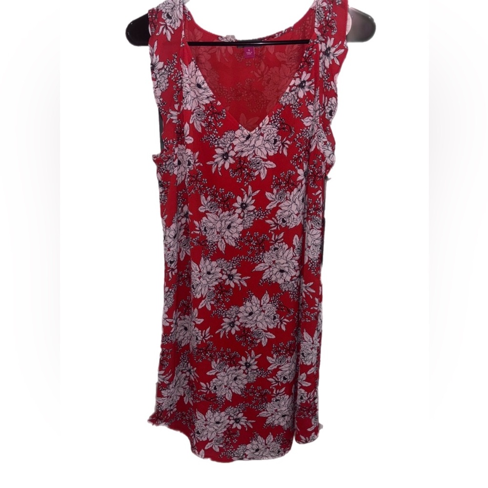Vince Camuto Modern Rouge Floral Dress